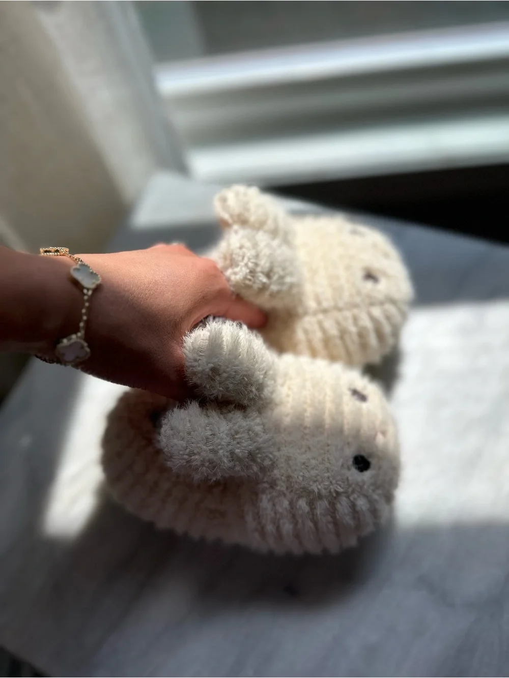 Bunny Slippers Toddler Girl